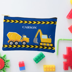 Bolsito Accesorio Pequeño Niños Personalizados de vehículos de construcción 