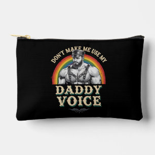 Bolsito Accesorio Pequeño No Me Hagas Usar Mi Voz De Papá Gay LGBTQ