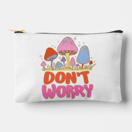 Bolsito Accesorio Pequeño No te preocupes - Colorido hongo Kawaii