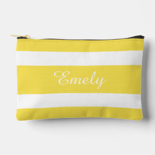 Bolsito Accesorio Pequeño Nombre amarillo moderno