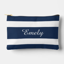 Bolsito Accesorio Pequeño Nombre azul moderno