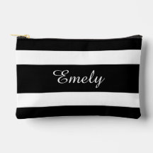 Nombre Blanco Y Negro Moderno