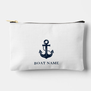 Bolsito Accesorio Pequeño Nombre de barco náutico personalizado Ancla