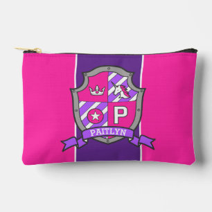 Bolsito Accesorio Pequeño Nombre de Paitlyn que significa unicornio escudo r