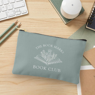 Bolsito Accesorio Pequeño Nombre del Club de Lectura Regalo Personalizado