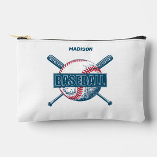 Bolsito Accesorio Pequeño Nombre personalizado Béisbol