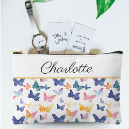 Bolsito Accesorio Pequeño Nombre personalizado del patrón colorido de color