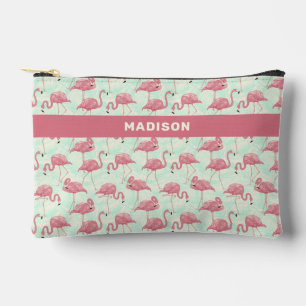 Bolsito Accesorio Pequeño Nombre personalizado del patrón de flamenco