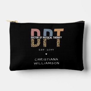 Bolsito Accesorio Pequeño Nombre personalizado DPT Médica de la terapia físi
