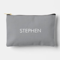 Nombre personalizado minimalista gris 