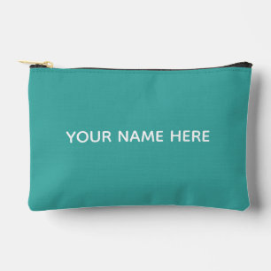 Bolsito Accesorio Pequeño Nombre Personalizado Moderno Elegante Minimalista