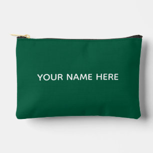 Bolsito Accesorio Pequeño Nombre Personalizado Moderno Elegante Minimalista 