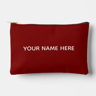 Bolsito Accesorio Pequeño Nombre Personalizado Moderno Elegante Minimalista