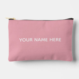 Bolsito Accesorio Pequeño Nombre Personalizado Moderno Elegante Minimalista 