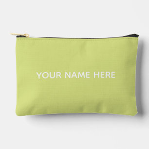 Bolsito Accesorio Pequeño Nombre Personalizado Moderno Elegante Minimalista
