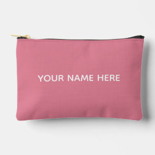 Bolsito Accesorio Pequeño Nombre Personalizado Moderno Elegante Minimalista