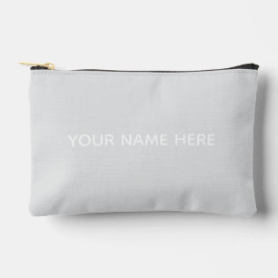 Bolsito Accesorio Pequeño Nombre Personalizado Moderno Elegante Minimalista
