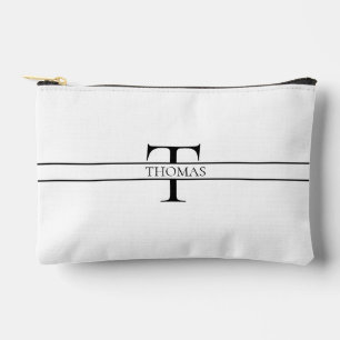 Bolsito Accesorio Pequeño Nombre personalizado monogramado elegante