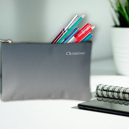 Bolsito Accesorio Pequeño Nombre personalizado Ombre negro de la escuela