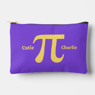 Bolsito Accesorio Pequeño Nombre personalizado Pi / Cutie Pie