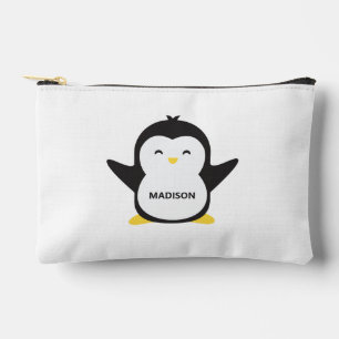 Bolsito Accesorio Pequeño Nombre personalizado pingüino lindo