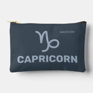 Bolsito Accesorio Pequeño Nombre personalizado / Signo zodiacal Capricornio