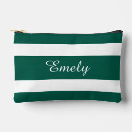 Bolsito Accesorio Pequeño Nombre verde moderno