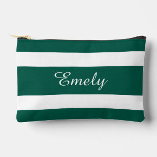 Bolsito Accesorio Pequeño Nombre verde moderno