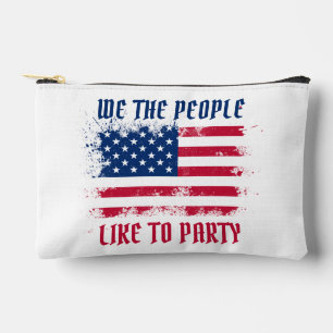 Bolsito Accesorio Pequeño Nosotros, el pueblo, la Bandera de Estados Unidos