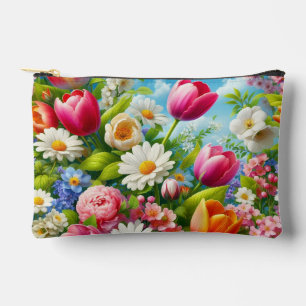 Bolsito Accesorio Pequeño Obra de arte floral/primavera