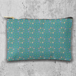 Bolsito Accesorio Pequeño Octo brightener estilo árabe turquesa morisco