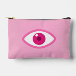 Bolsito Accesorio Pequeño Ojo Te Ve Pouch Rosa