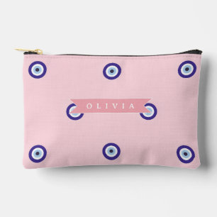 Bolsito Accesorio Pequeño Ojo Turco Rosa Personalizado Regalo Customizado Li