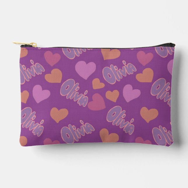 Bolsito Accesorio Pequeño Olivia  (Anverso)