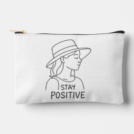 Bolsito Accesorio Pequeño Optimismo y fuerza radiante positivo de la permane