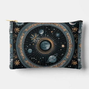 Bolsito Accesorio Pequeño Órbita de Luna Celestial Dorada con Astral Ornamen