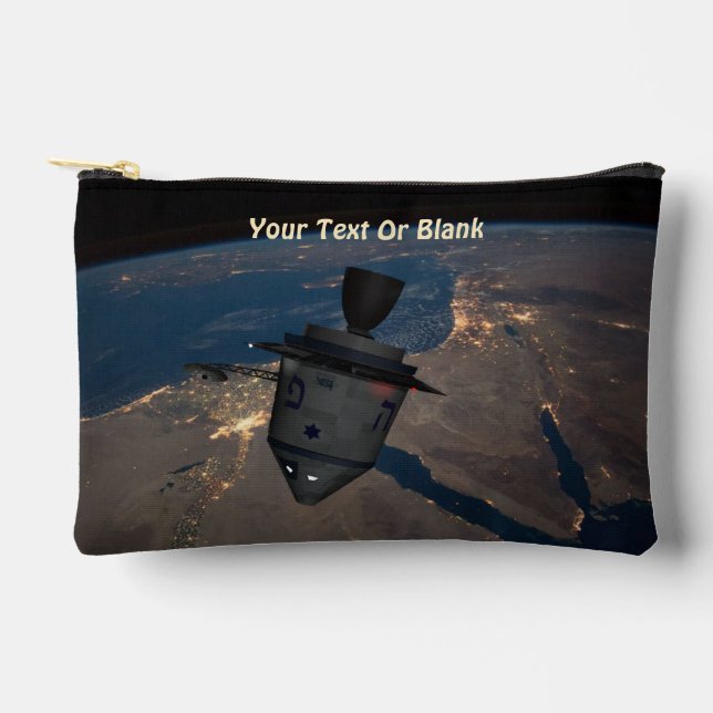 Bolsito Accesorio Pequeño Orbital Dreidel (Anverso)