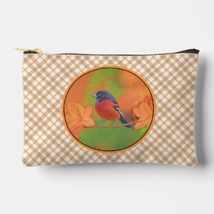Bolsito Accesorio Pequeño Orchard Oriole Songbird Pintura original de aves