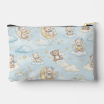 Osito de peluche durmiendo Luna y estrellas Guarde