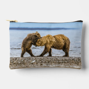 Bolsito Accesorio Pequeño Osos marrones costeros