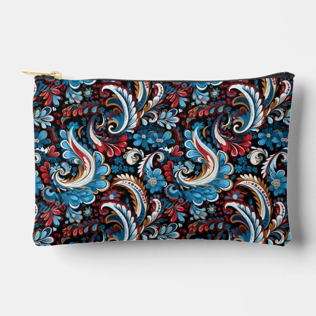 Bolsito Accesorio Pequeño Paisley  (Anverso)