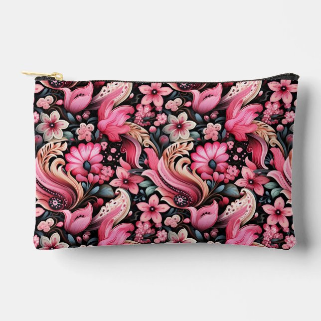 Bolsito Accesorio Pequeño Paisley  (Anverso)