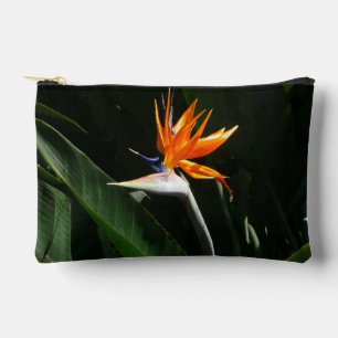 Bolsito Accesorio Pequeño Pájaro del Naranja del paraíso Flor tropical