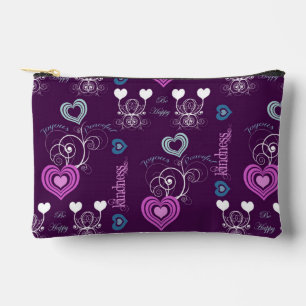 Bolsito Accesorio Pequeño Palabras positivas con corazón