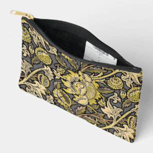 Bolsito Accesorio Pequeño Papel pintado floral de William Morris Wey Arts Cr