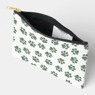 Bolsito Accesorio Pequeño Pasta de perro, garras de perro, patas verdes