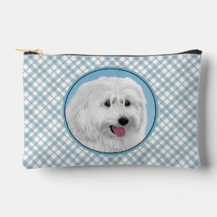 Bolsito Accesorio Pequeño Pastor polaco de Lowland Pintando arte original de