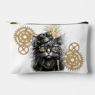 Bolsito Accesorio Pequeño Patas descaradas El gato steampunk funky 