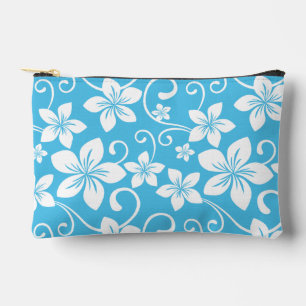 BOLSITO ACCESORIO PEQUEÑO PATRÓN AZUL DE HAWAII EN AZUL