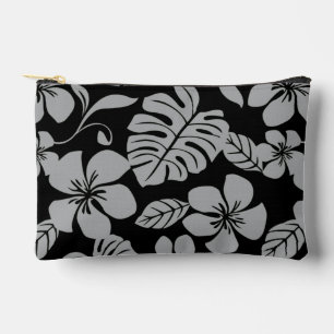 BOLSITO ACCESORIO PEQUEÑO PATRÓN BIKINI ROSA EN NEGRO/GRIS